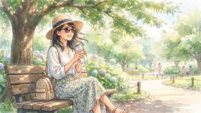 ☀️ 夏の「目」の日焼け対策、お済みでしょうか？